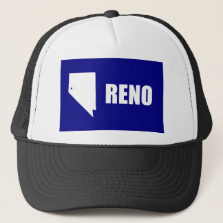 Reno, Nv, United States flag Trucker Hat