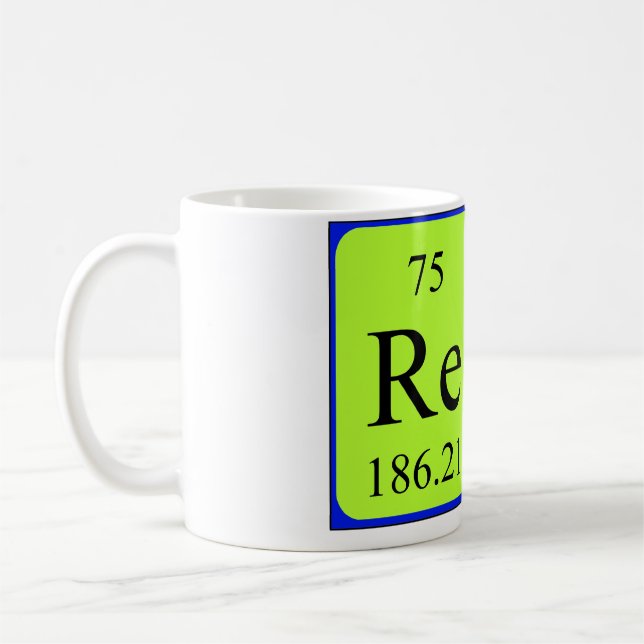 Reno periodic table name mug (Left)