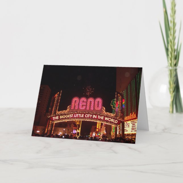 Reno Sign Card (Front)
