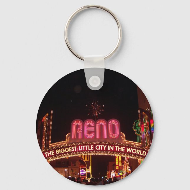 Reno Sign Key Ring (Front)