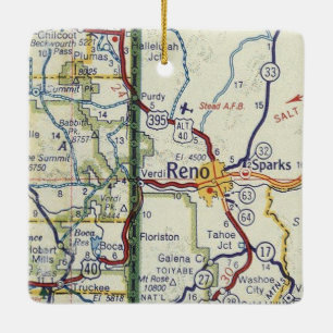 Reno Sparks Nevada Ornament