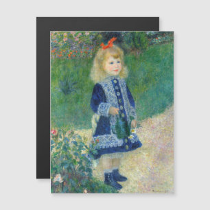 Renoir - A Girl with a Watering Can Magnetic Card