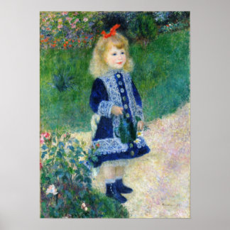 Renoir: A Girl With A Watering Can Poster