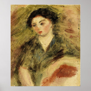 Renoir - A Young Woman (Gabrielle) Poster