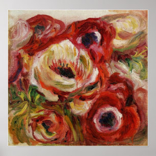 Renoir - Anemones Poster