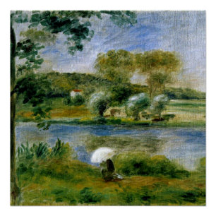 Renoir - Banks of the River Poster