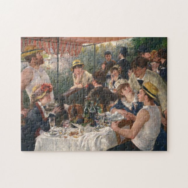 Renoir - Boating Party Lunch - 1881 Jigsaw Puzzle (Horizontal)