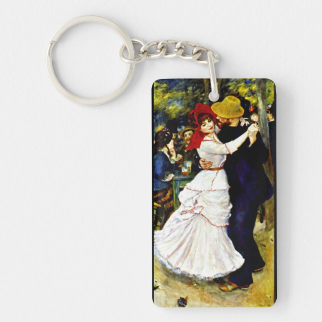Renoir - Dance at Bougival Key Ring (Front)