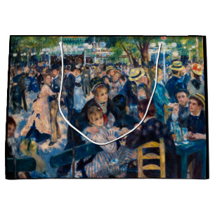 Renoir - Dance at Le Moulin de la Galette Large Gift Bag