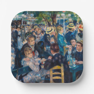 Renoir - Dance at Le Moulin de la Galette Paper Plate