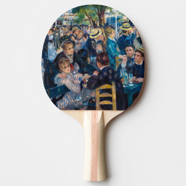 Renoir - Dance at Le Moulin de la Galette Ping Pong Paddle (Front)