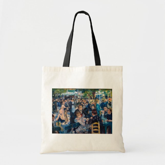 Renoir - Dance at Le Moulin de la Galette Tote Bag (Front)