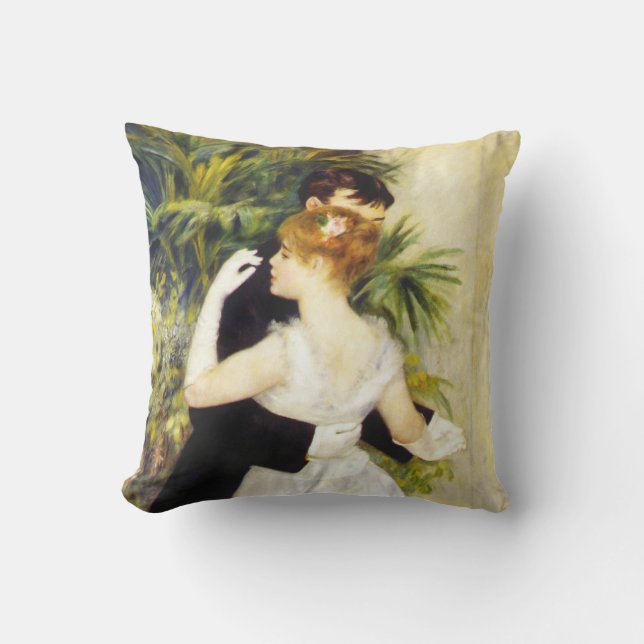 Renoir Dance in the City Pillow (Front)