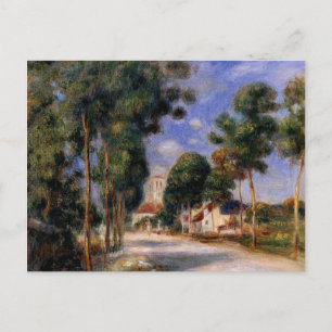 Renoir - Entering the Village of Essoyes Postcard