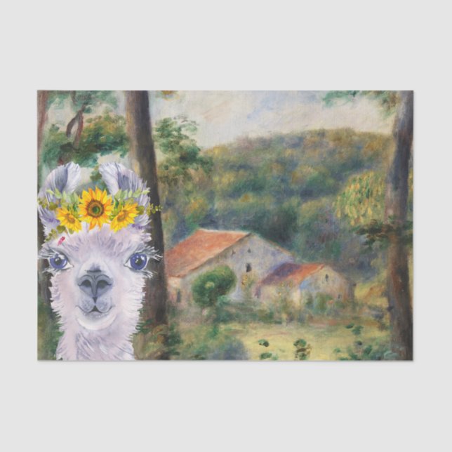 Renoir Environs of Briey and the Fancy  Tissue Paper (Front)