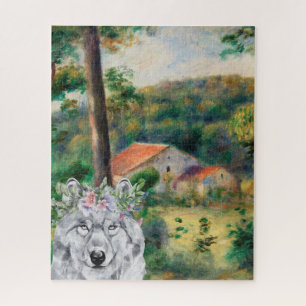 Renoir Environs of Briey and the Fancy Wolf Jigsaw Puzzle