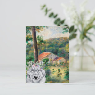 Renoir Environs of Briey and the Fancy Wolf Postcard