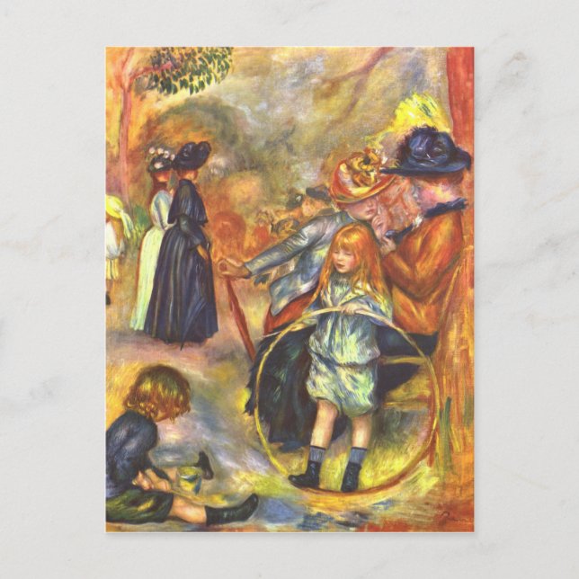 Renoir Fine Art Postcard (Front)