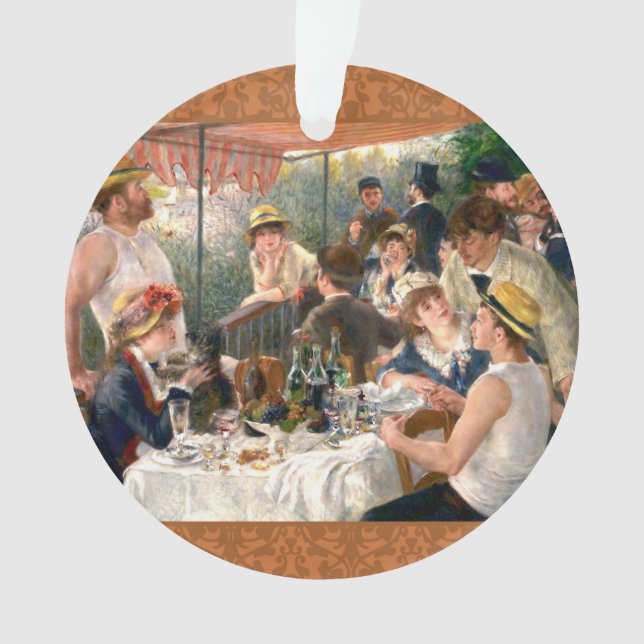 Renoir French Luncheon Boating Party Ornament (Front)