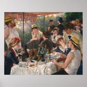 Renoir French Luncheon Boating Party Poster