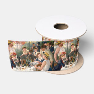 Renoir French Luncheon Boating Party Satin Ribbon