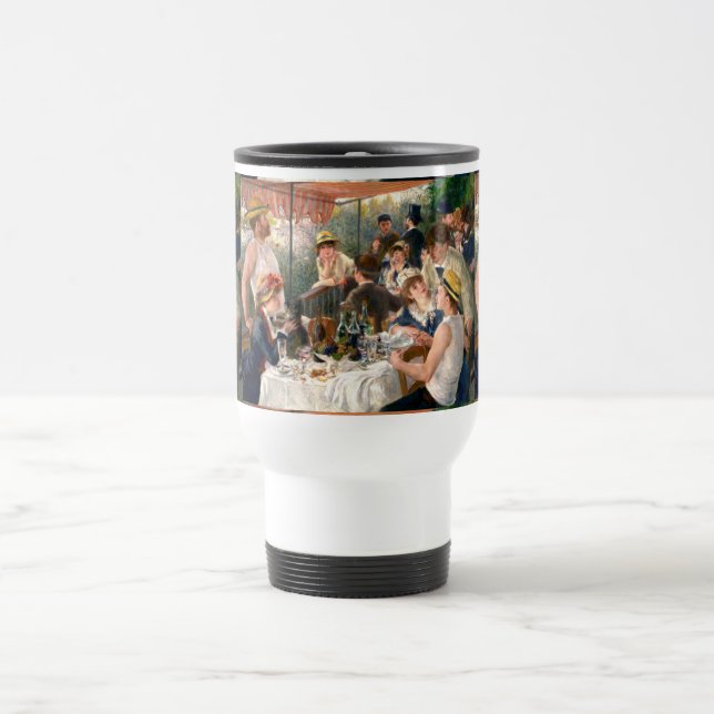 Renoir French Luncheon Boating Party Travel Mug (Center)