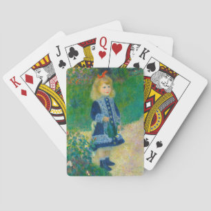 Renoir Girl with a Watering Can Playing Cards