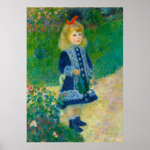 Renoir Girl with a Watering Can Poster