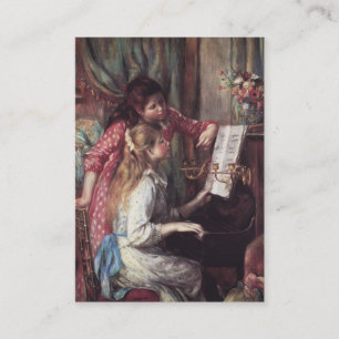 Renoir: Girls at the Piano Business Card