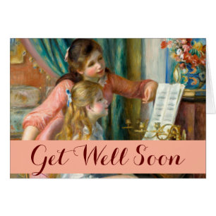 Renoir Girls at the Piano impressionist Get Well