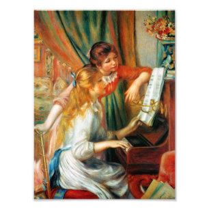Renoir Girls at the Piano Photo Print
