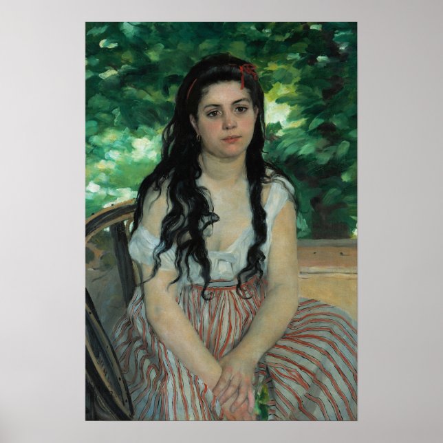 Renoir - In Summer, La Bohemienne Poster (Front)