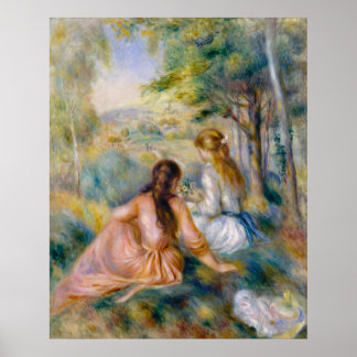 Renoir, In the Meadow Poster