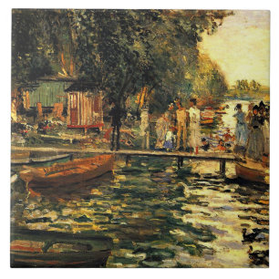 Renoir - La Grenouillere, Ceramic Tile