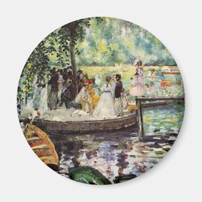 Renoir: La Grenouillere Magnet (Front)