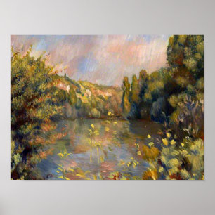 Renoir - Lakeside Landscape Poster