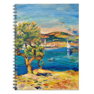 Renoir - L'Estaque, fine art landscape painting Notebook