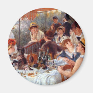 Renoir: Luncheon of the Boating Party Magnet