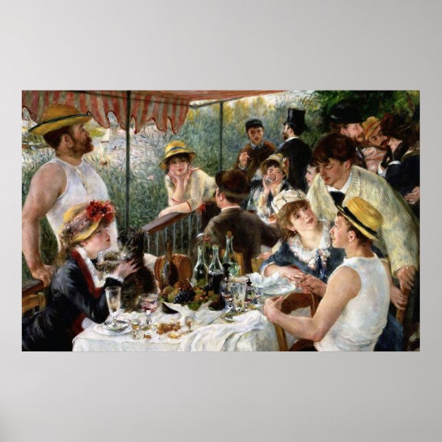 Renoir: Luncheon of the Boating Party Poster (Front)