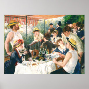 Renoir  Luncheon of the Boating Party Renoir   Poster