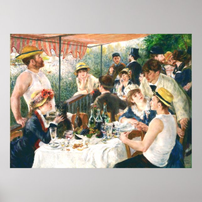 Renoir  Luncheon of the Boating Party Renoir   Poster (Front)