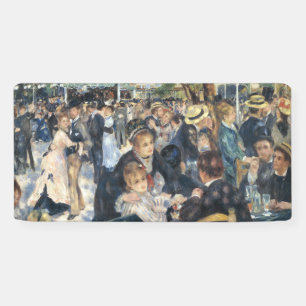 Renoir Moulin Dance Galette Party Banner