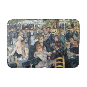 Renoir Moulin Dance Galette Party Bath Mat