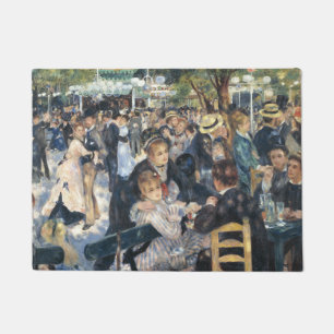 Renoir Moulin Dance Galette Party Doormat