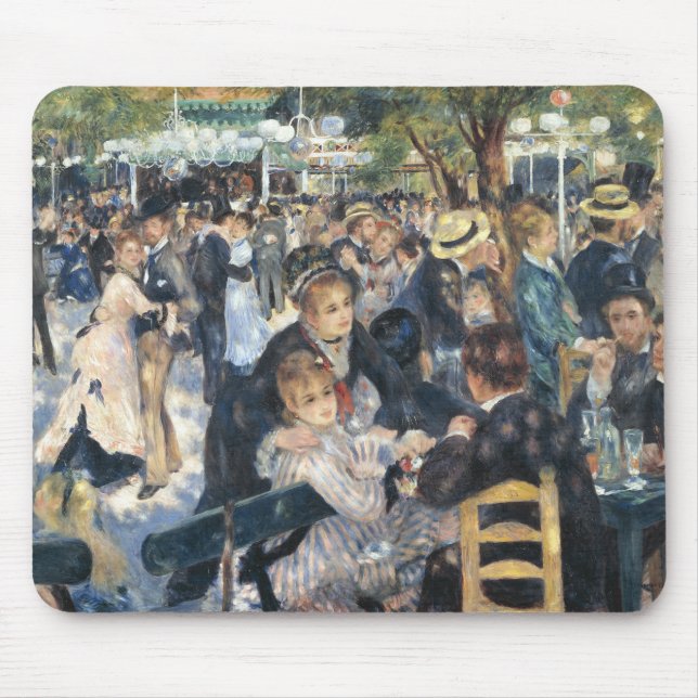Renoir Moulin Dance Galette Party Mouse Pad (Front)