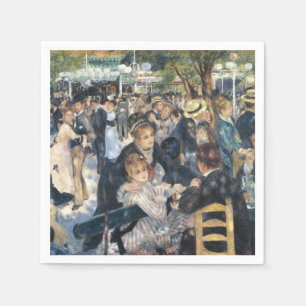 Renoir Moulin Dance Galette Party Napkin