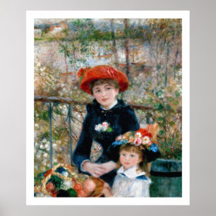 Renoir - On the Terrace Poster