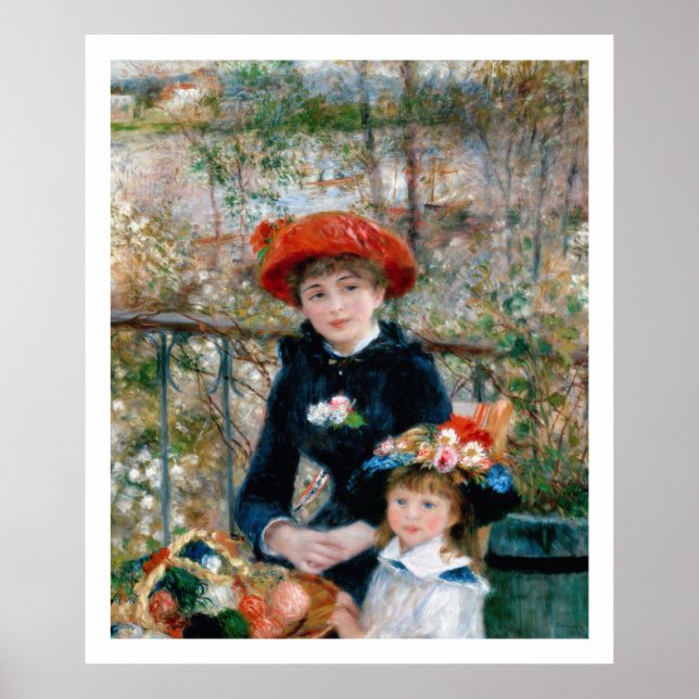 Renoir - On the Terrace Poster (Front)