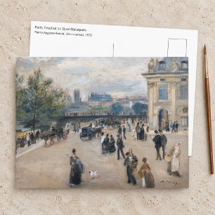 Renoir - Paris, Institut au Quai Malaquais Postcard