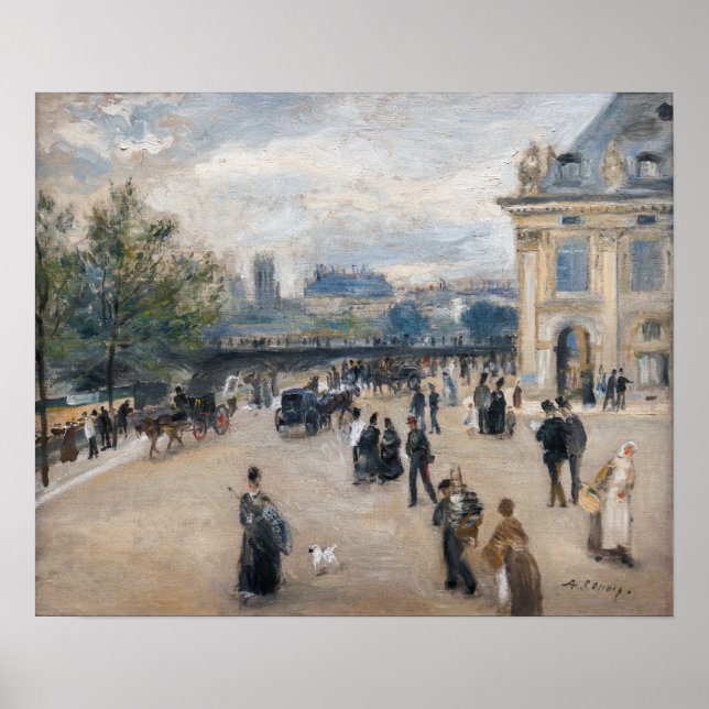 Renoir - Paris, Institut au Quai Malaquais Poster (Front)